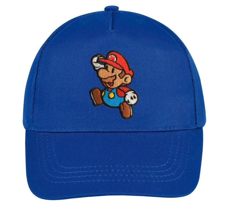 Youth Designz Baseball Cap Mario Kinder Cap mit modischer Logo Stickerei von Youth Designz