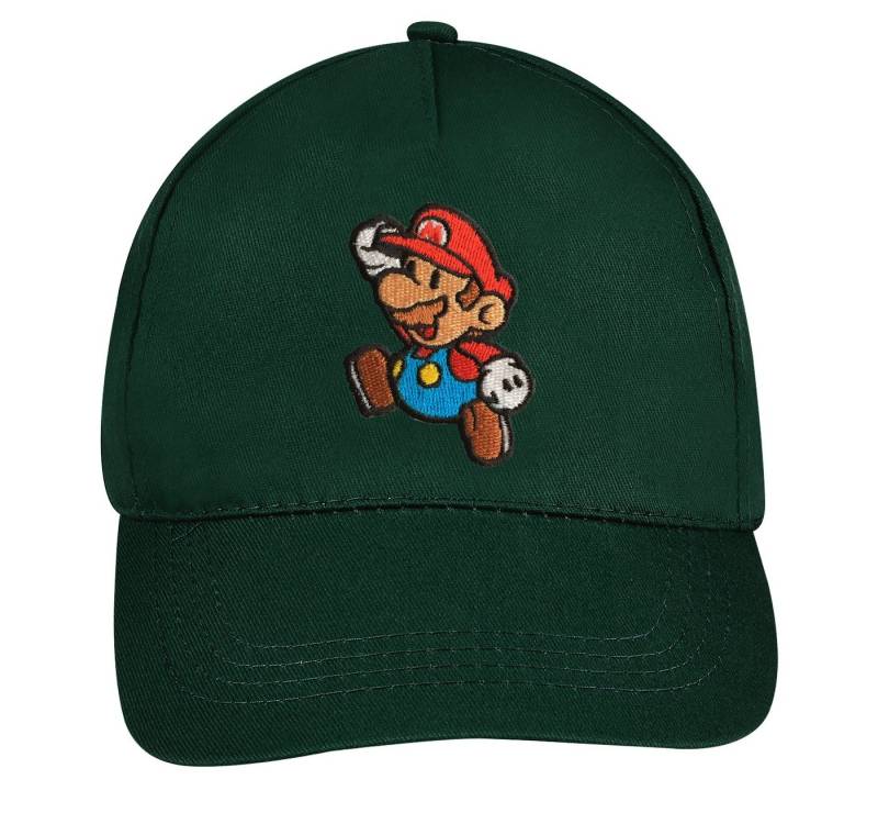 Youth Designz Baseball Cap Mario Kinder Cap mit modischer Logo Stickerei von Youth Designz