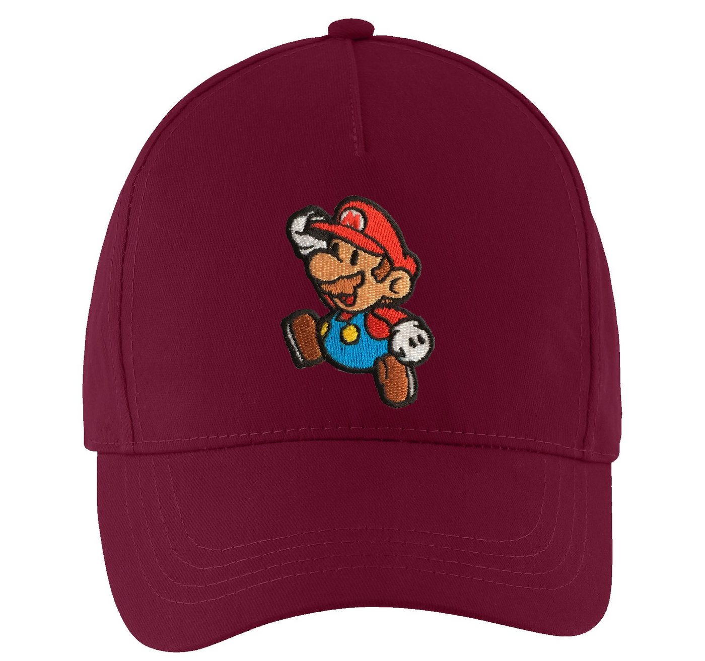 Youth Designz Baseball Cap Mario Kinder Cap mit modischer Logo Stickerei von Youth Designz