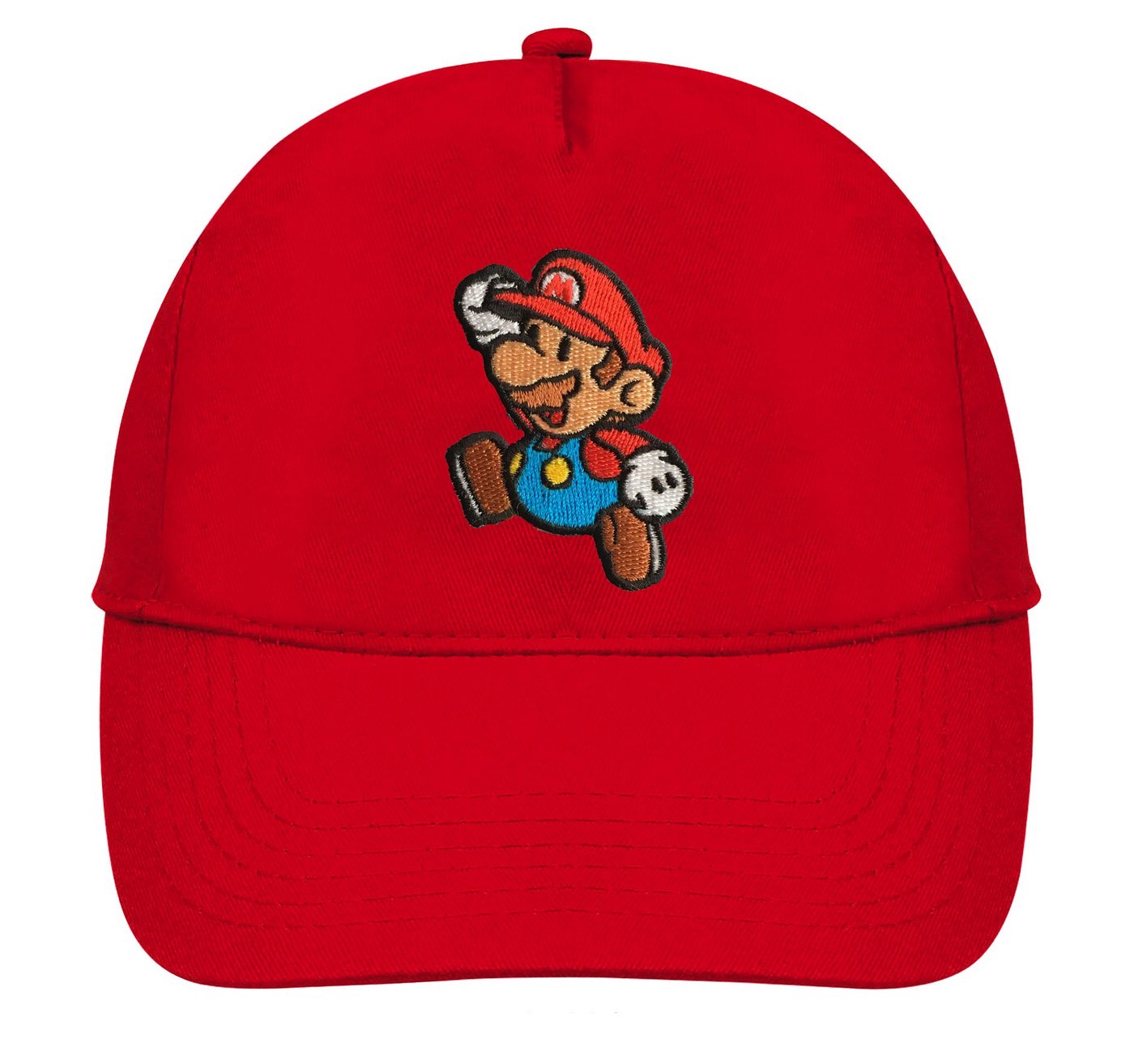 Youth Designz Baseball Cap Mario Kinder Cap mit modischer Logo Stickerei von Youth Designz