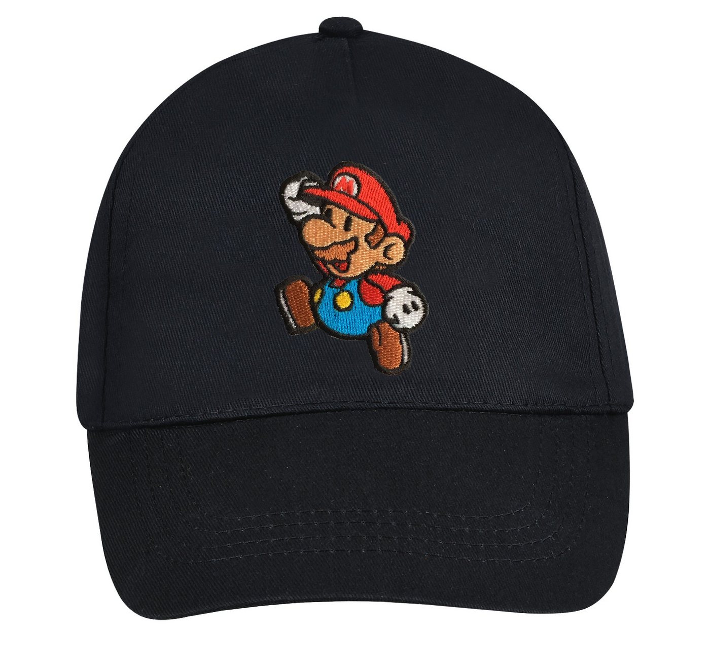 Youth Designz Baseball Cap Mario Kinder Cap mit modischer Logo Stickerei von Youth Designz