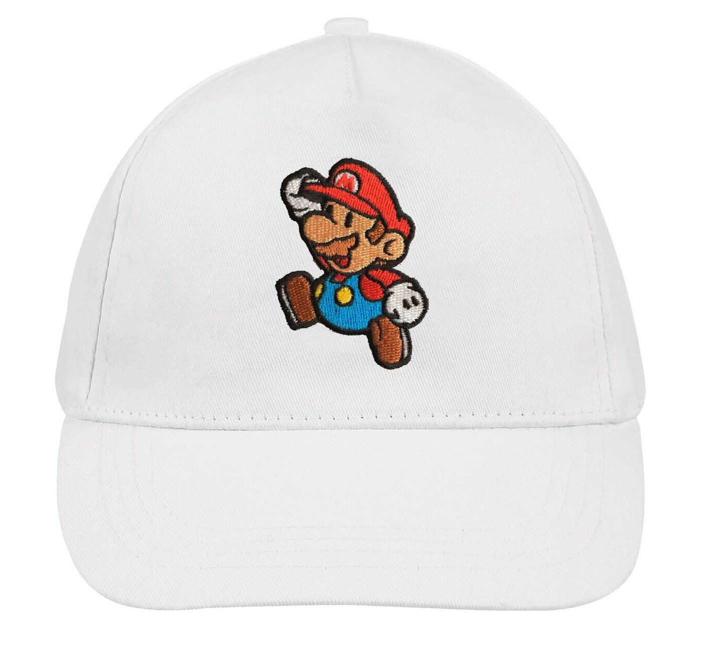 Youth Designz Baseball Cap Mario Kinder Cap mit modischer Logo Stickerei von Youth Designz