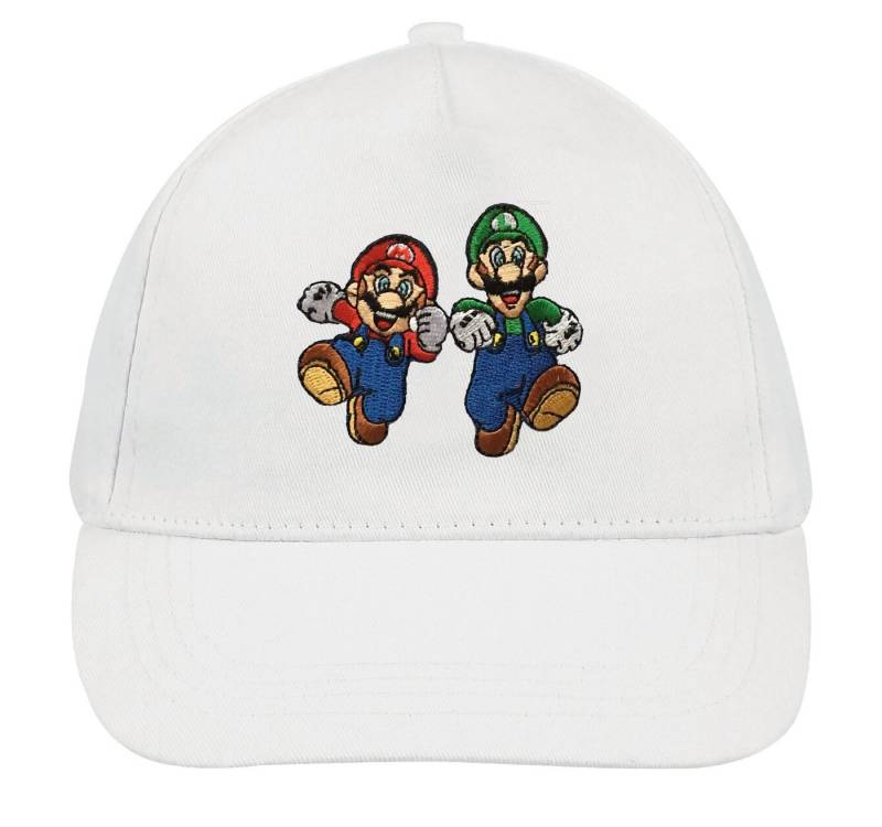 Youth Designz Baseball Cap Mario & Luigi Kinder Cap mit modischer Logo Stickerei von Youth Designz