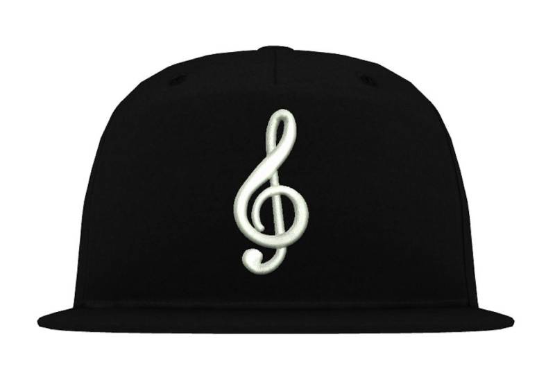 Youth Designz Baseball Cap Notenschlüssel Unisex Snapback Cap mit modischer Logo Stickerei von Youth Designz