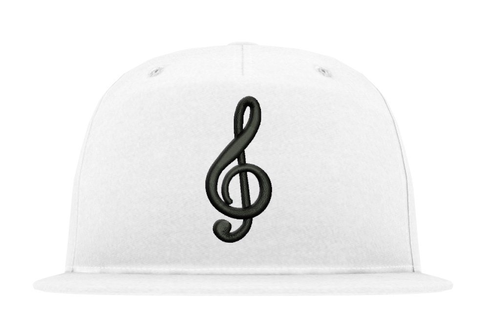 Youth Designz Baseball Cap Notenschlüssel Unisex Snapback Cap mit modischer Logo Stickerei von Youth Designz