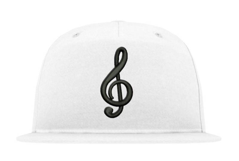 Youth Designz Baseball Cap Notenschlüssel Unisex Snapback Cap mit modischer Logo Stickerei von Youth Designz