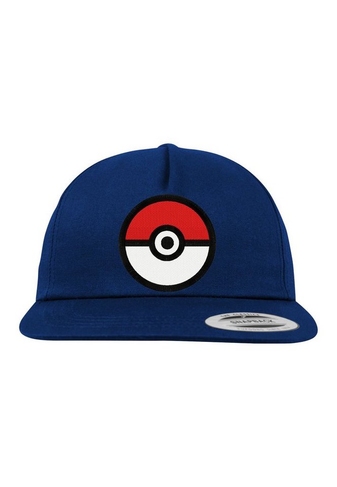 Youth Designz Baseball Cap Poke Ball 2D Kinder Cap mit modischer Logo Stickerei von Youth Designz
