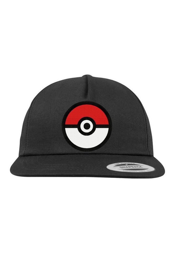 Youth Designz Baseball Cap Poke Ball 2D Kinder Cap mit modischer Logo Stickerei von Youth Designz