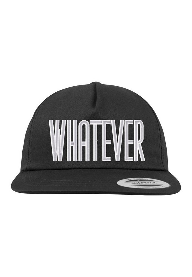 Youth Designz Baseball Cap Whatever Unisex Snapback Cap mit modischer Logo Stickerei von Youth Designz
