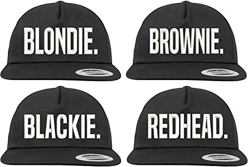 Youth Designz Baseball Kappe Snapback Cap Modell Blondie Schwarz von Youth Designz