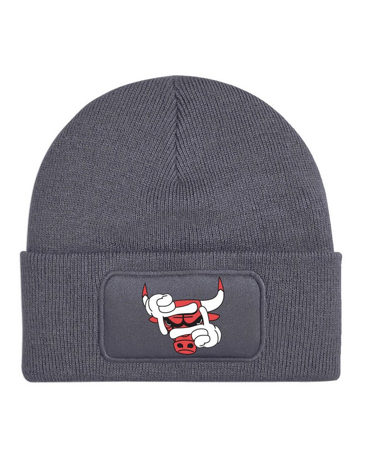 Youth Designz Beanie Bulls unisex Beanie Mütze mit trendigem Motiv von Youth Designz