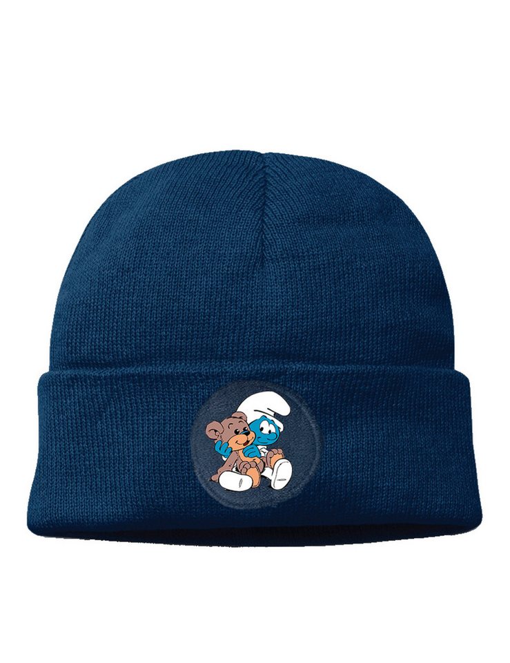 Youth Designz Beanie Damen Baby Schlumpf Beanie Mütze Wintermütze für Frauen mit Retro Fun Print als Statement Geschenk von Youth Designz