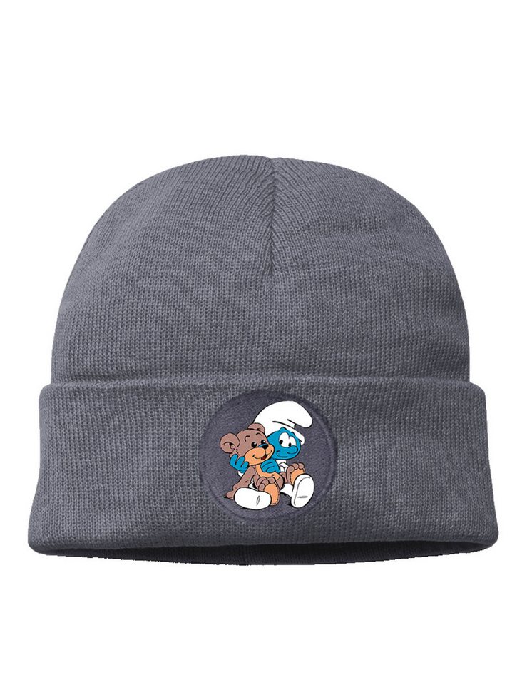 Youth Designz Beanie Damen Baby Schlumpf Beanie Mütze Wintermütze für Frauen mit Retro Fun Print als Statement Geschenk von Youth Designz