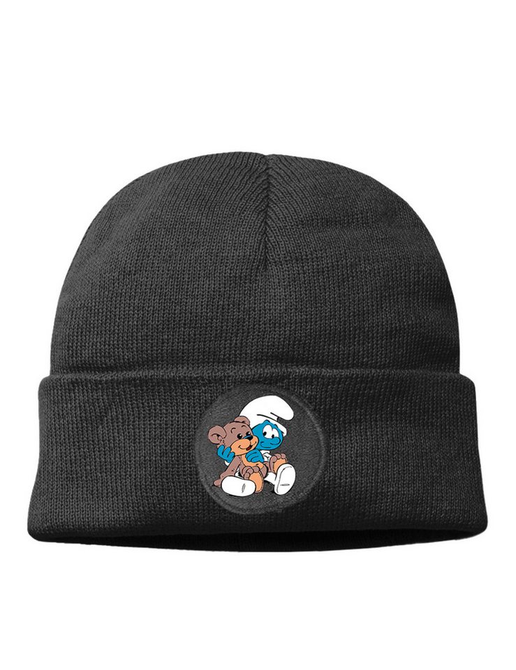 Youth Designz Beanie Damen Baby Schlumpf Beanie Mütze Wintermütze für Frauen mit Retro Fun Print als Statement Geschenk von Youth Designz
