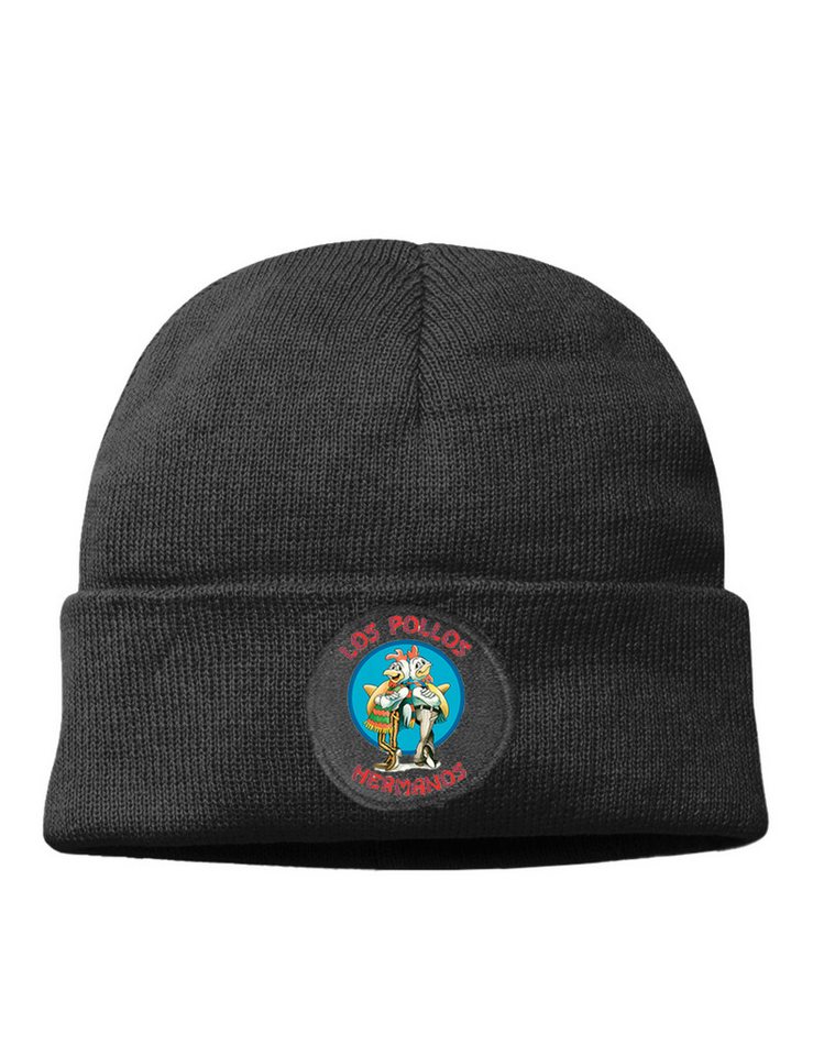 Youth Designz Beanie Los Pollos Hermanos unisex Beanie Mütze mit modischem Print von Youth Designz