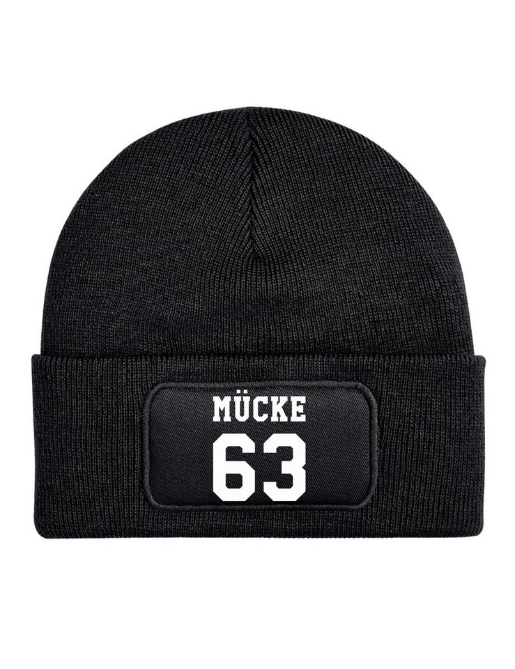Youth Designz Beanie Mücke 63 Unisex Beanie Mütze Geschenk mit lustigem Spruch mit modischem Print von Youth Designz