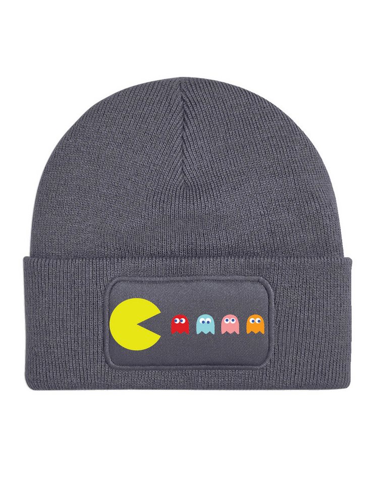 Youth Designz Beanie Pacman unisex Beanie Mütze mit trendigem Motiv von Youth Designz