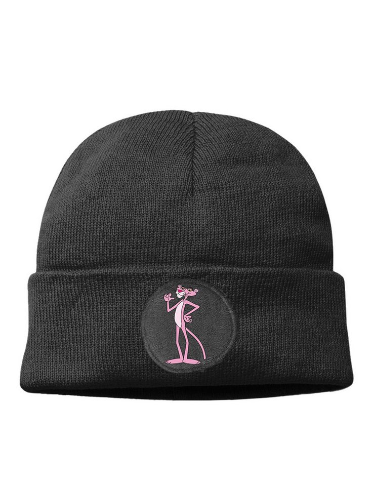 Youth Designz Beanie Pink Panther Beanie Mütze Wintermütze Herren Damen Geschenk Strickmütze mit Fun Print für Männer & Frauen von Youth Designz