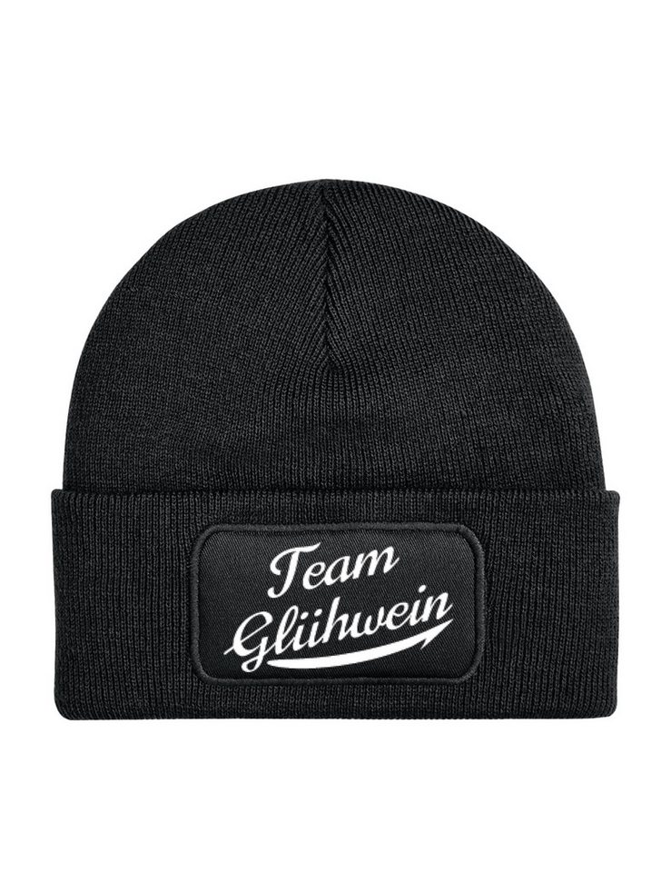 Youth Designz Beanie "Team Glühwein" Unisex Beanie Mütze für Damen und Herren als Geschenk mit lustigem Print Spruch für Männer und Frauen von Youth Designz
