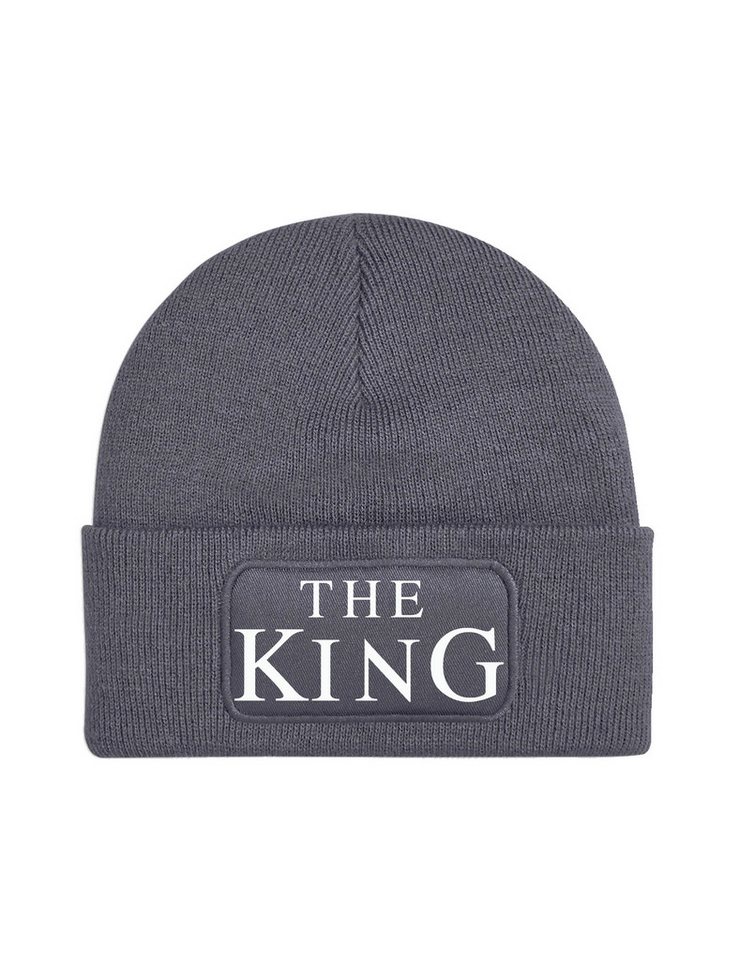 Youth Designz Beanie The King His Queen mit trendigem Motiv von Youth Designz