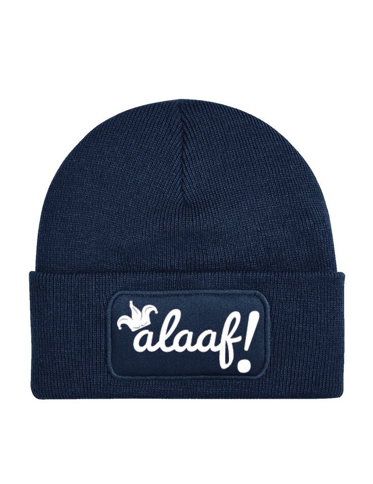 Youth Designz Beanie Unisex "Alaaf" Beanie Mütze für Damen & Herren Geschenk Statement mit lustigem Spruch Print für Frauen und Männer von Youth Designz