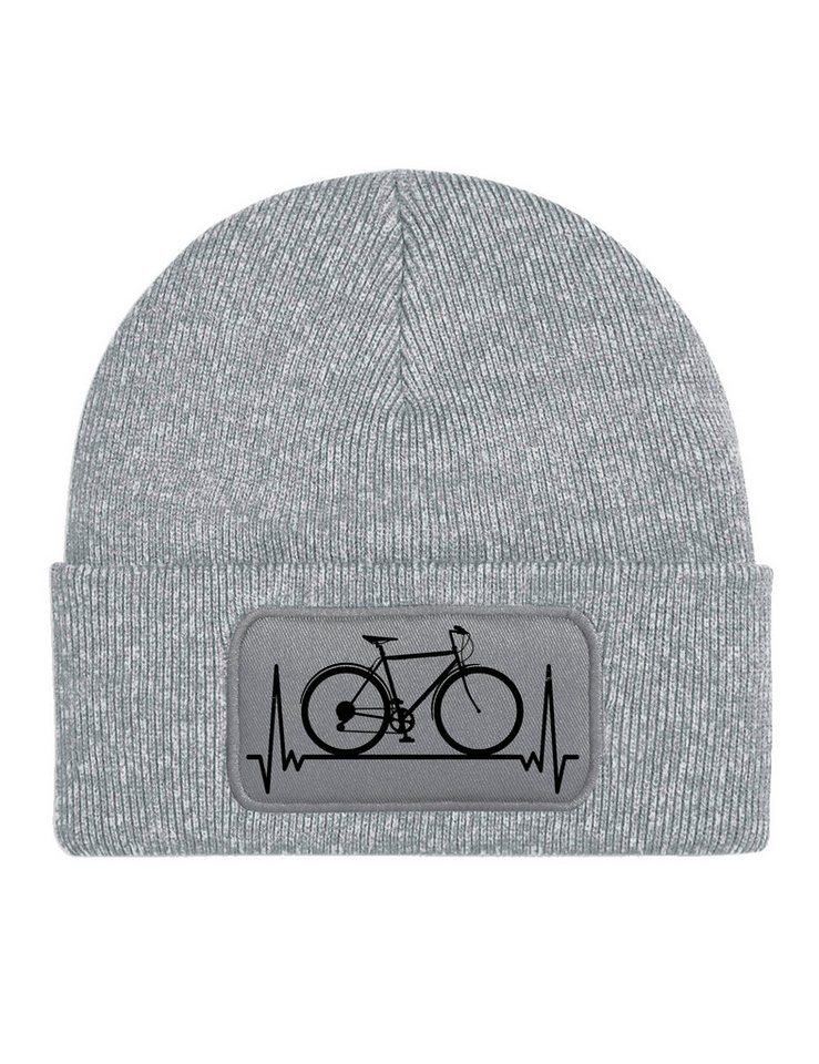 Youth Designz Beanie Unisex Kinder Beanie Mütze "Fahrrad" Fahrradfahrer Print Geschenk mit lustigem Aufdruck für Jungen und Mädchen Statement von Youth Designz