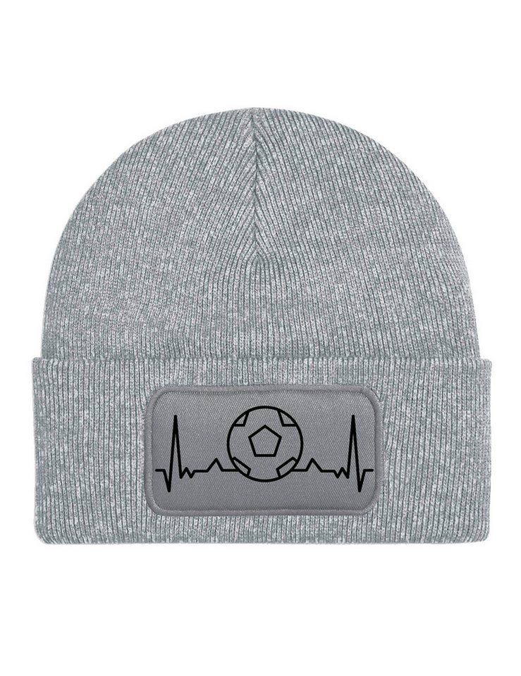 Youth Designz Beanie Unisex Kinder Beanie Mütze "Fußball" Sport Print Geschenk mit lustigem Aufdruck für Jungen und Mädchen Statement von Youth Designz