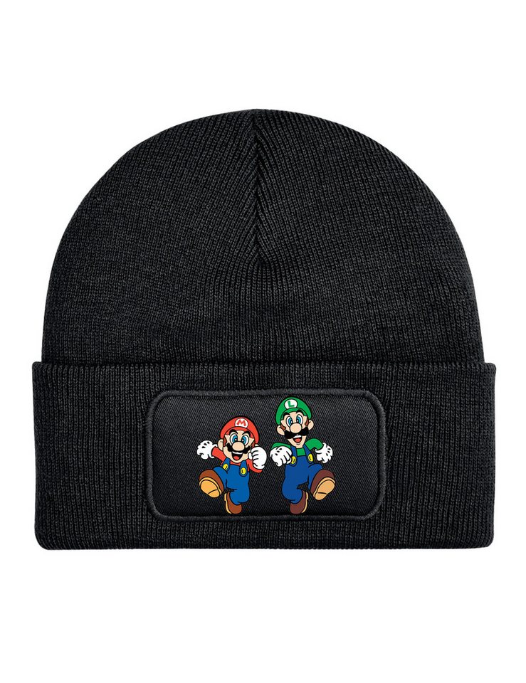 Youth Designz Beanie Unisex Kinder Beanie Mütze "Mario Luigi" Mario Kart Print Geschenk mit lustigen Aufdruck für Jungen und Mädchen Statement von Youth Designz