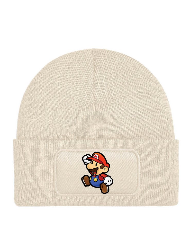 Youth Designz Beanie Unisex Kinder Beanie Mütze "Mario" Super Mario Nintendo Print Geschenk mit lustigen Aufdruck für Jungen und Mädchen Statement von Youth Designz