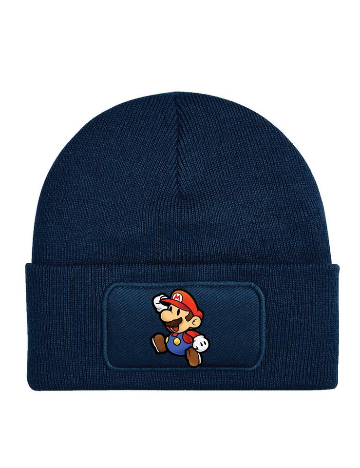 Youth Designz Beanie Unisex Kinder Beanie Mütze "Mario" Super Mario Nintendo Print Geschenk mit lustigen Aufdruck für Jungen und Mädchen Statement von Youth Designz