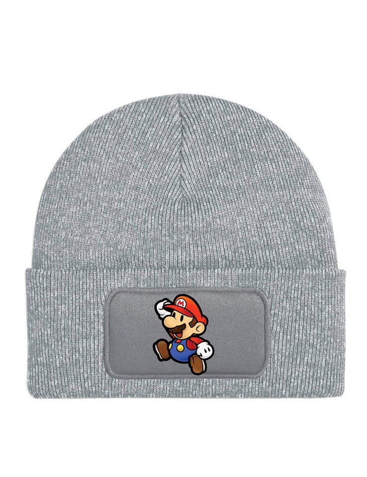 Youth Designz Beanie Unisex Kinder Beanie Mütze "Mario" Super Mario Nintendo Print Geschenk mit lustigen Aufdruck für Jungen und Mädchen Statement von Youth Designz