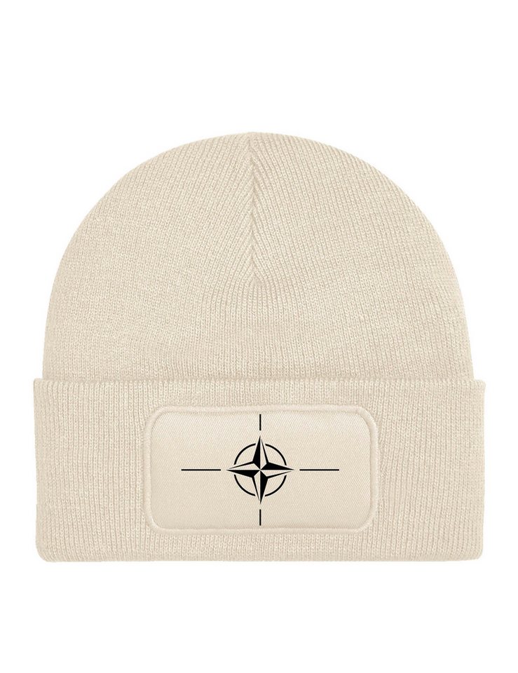 Youth Designz Beanie Unisex Kinder Beanie Mütze "NATO" Europäische Mächte Print Geschenk mit lustigen und stylischen Aufdruck für Jungen und Mädchen Statement von Youth Designz