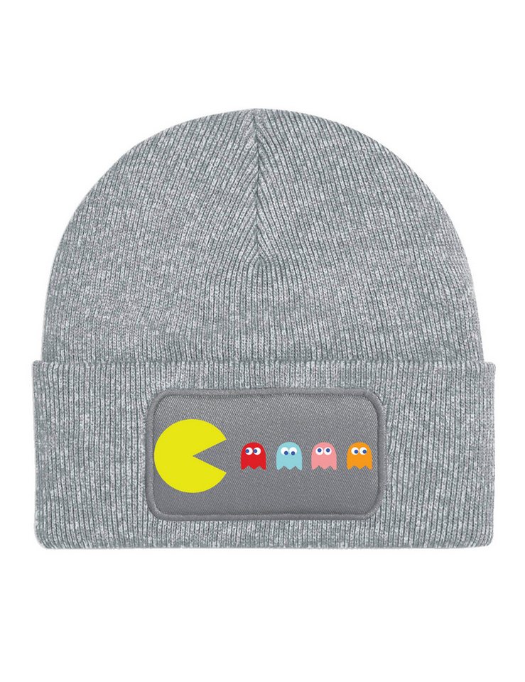 Youth Designz Beanie Unisex Kinder Beanie Mütze "Pacman" Retro Spiel Print Geschenk mit lustigen und stylischen Aufdruck für Jungen und Mädchen Statement von Youth Designz