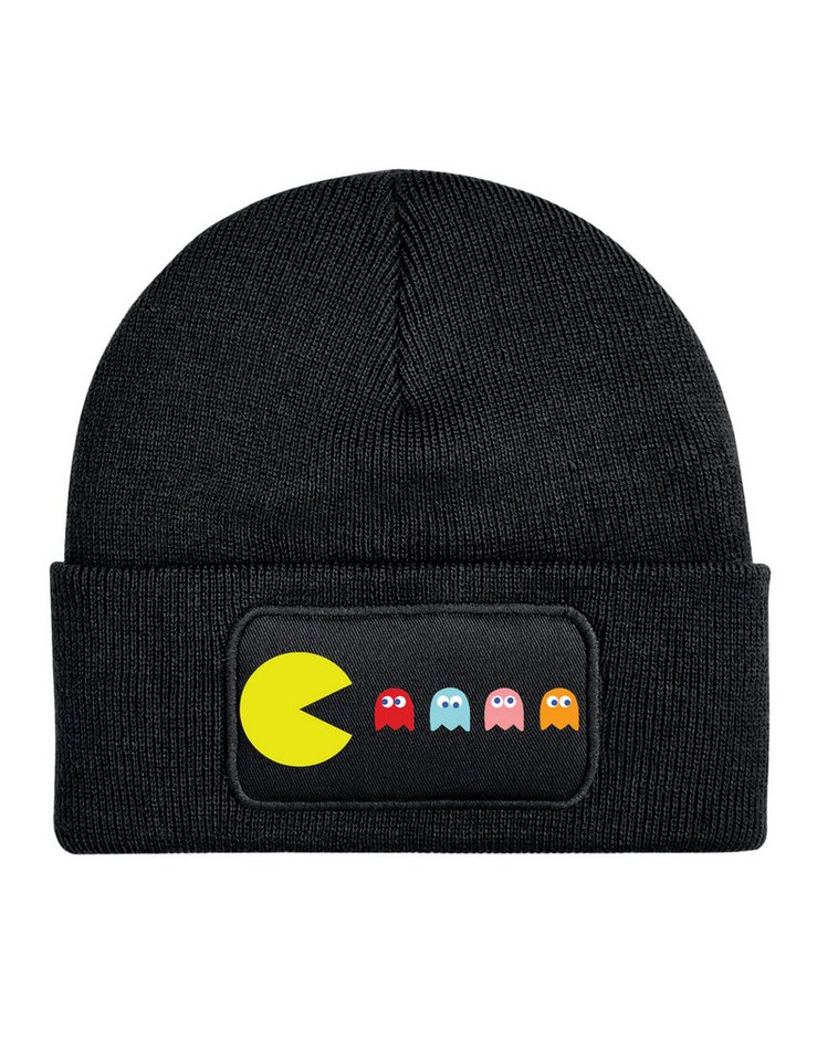 Youth Designz Beanie Unisex Kinder Beanie Mütze "Pacman" Retro Spiel Print Geschenk mit lustigen und stylischen Aufdruck für Jungen und Mädchen Statement von Youth Designz