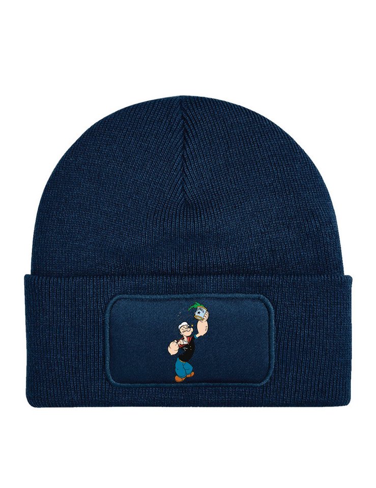 Youth Designz Beanie Unisex Kinder Beanie Mütze "Popeye" Zeichentrick Print Geschenk mit lustigen und stylischen Aufdruck für Jungen und Mädchen Statement von Youth Designz