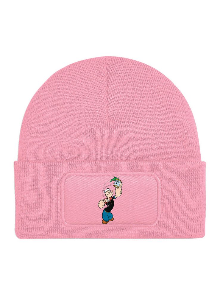 Youth Designz Beanie Unisex Kinder Beanie Mütze "Popeye" Zeichentrick Print Geschenk mit lustigen und stylischen Aufdruck für Jungen und Mädchen Statement von Youth Designz