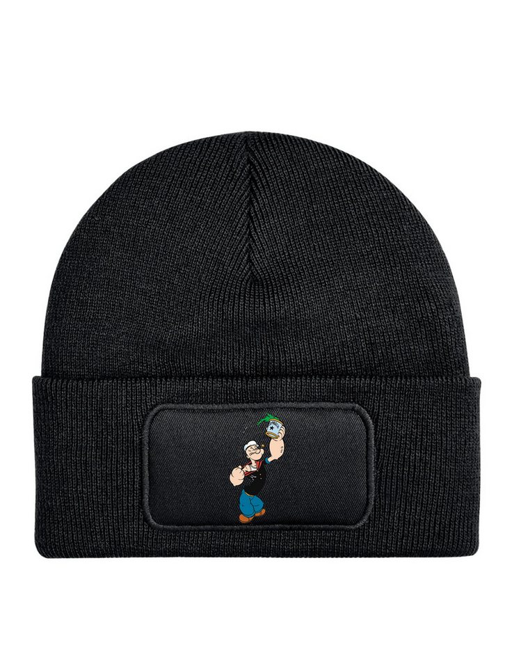 Youth Designz Beanie Unisex Kinder Beanie Mütze "Popeye" Zeichentrick Print Geschenk mit lustigen und stylischen Aufdruck für Jungen und Mädchen Statement von Youth Designz