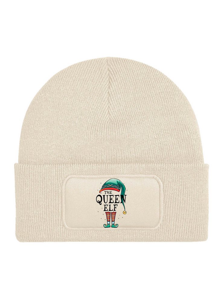 Youth Designz Beanie Unisex Kinder Beanie Mütze "The Queen Elf" Märchen Fun-Print Geschenk mit lustigen und stylischen Aufdruck für Jungen und Mädchen Statement von Youth Designz