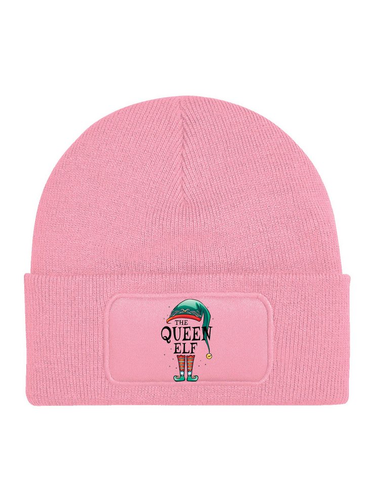 Youth Designz Beanie Unisex Kinder Beanie Mütze "The Queen Elf" Märchen Fun-Print Geschenk mit lustigen und stylischen Aufdruck für Jungen und Mädchen Statement von Youth Designz