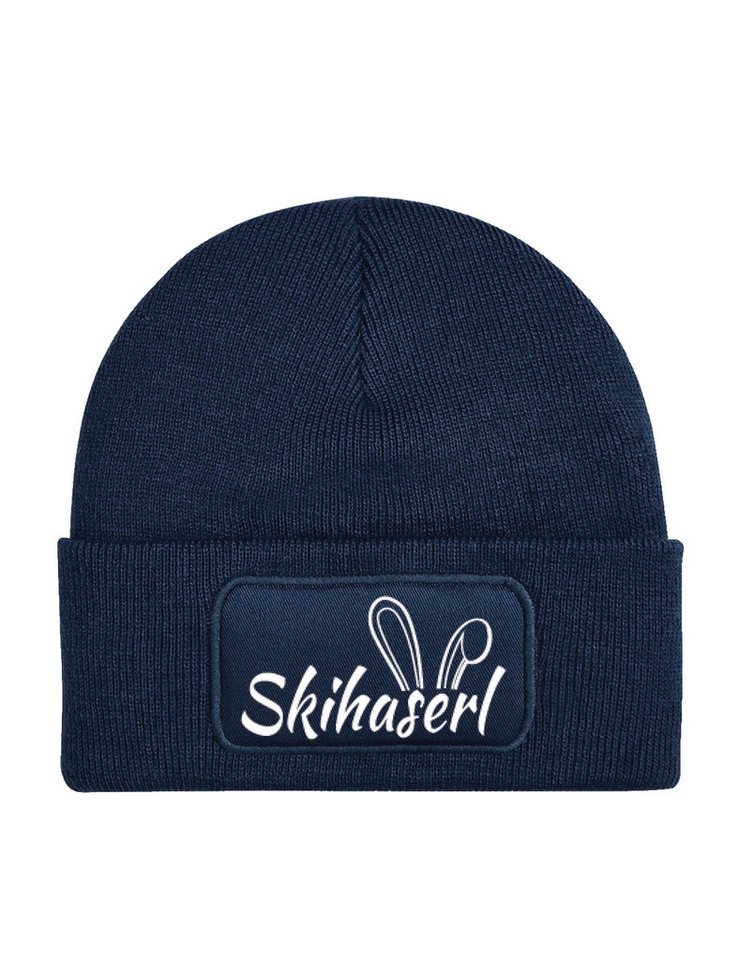 Youth Designz Beanie Unisex ⁠Skihaserl Beanie Mütze für Damen und Herren Geschenk Statement mit lustigem Spruch Print für Frauen von Youth Designz