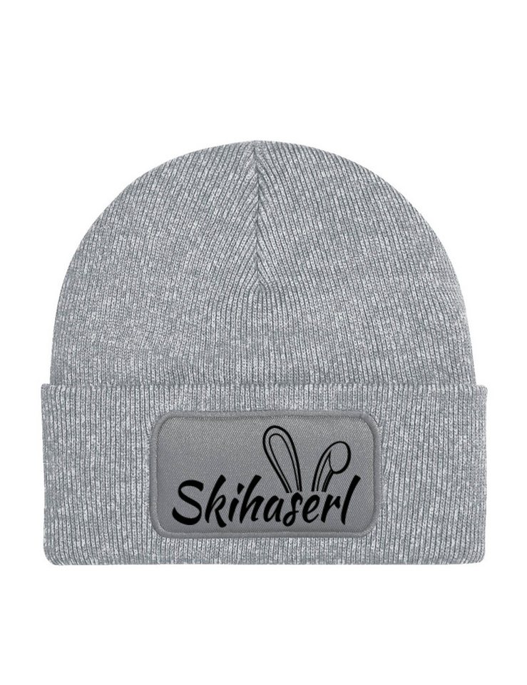 Youth Designz Beanie Unisex ⁠Skihaserl Beanie Mütze für Damen und Herren Geschenk Statement mit lustigem Spruch Print für Frauen von Youth Designz