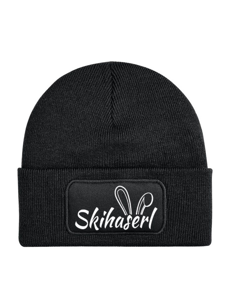 Youth Designz Beanie Unisex ⁠Skihaserl Beanie Mütze für Damen und Herren Geschenk Statement mit lustigem Spruch Print für Frauen von Youth Designz