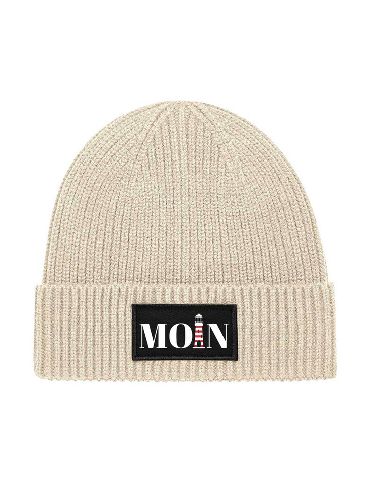 Youth Designz Beanie Unisex Strick Beanie Mütze mit Moin Leuchtturm Aufdruck Geschenk mit lustigen Print für Damen und Herren von Youth Designz