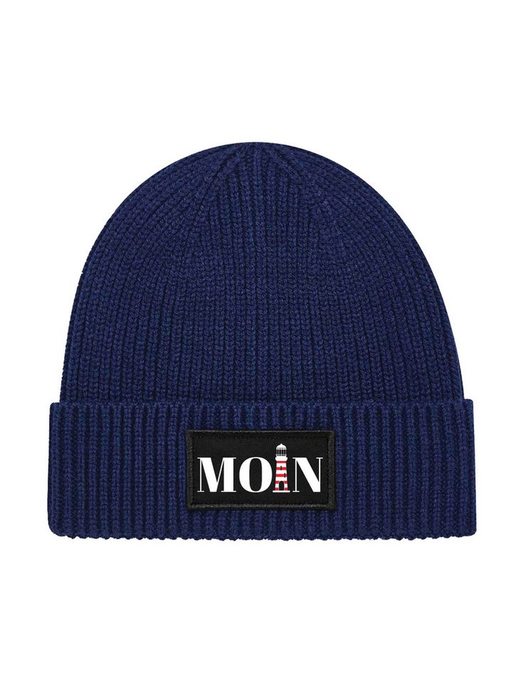 Youth Designz Beanie Unisex Strick Beanie Mütze mit Moin Leuchtturm Aufdruck Geschenk mit lustigen Print für Damen und Herren von Youth Designz