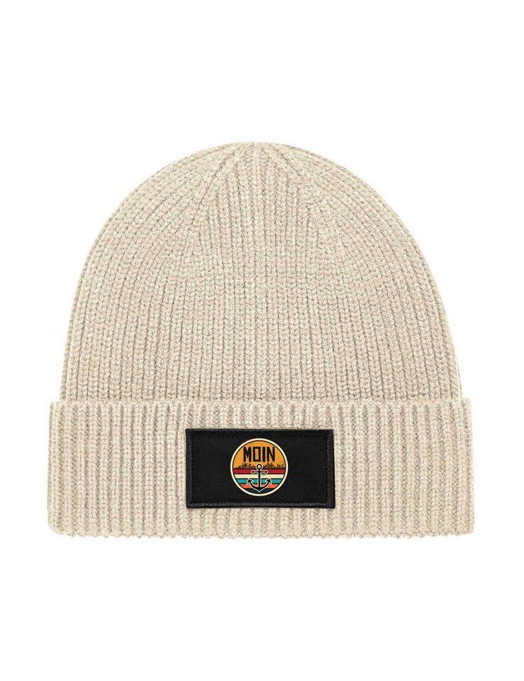 Youth Designz Beanie Unisex Strick Beanie Mütze mit Retro Moin Aufdruck Geschenk Statement mit lustigen Print für Damen und Herren von Youth Designz