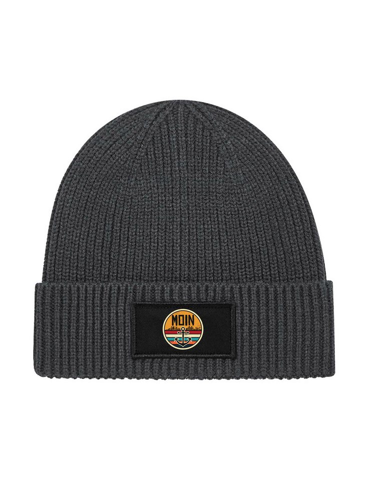 Youth Designz Beanie Unisex Strick Beanie Mütze mit Retro Moin Aufdruck Geschenk Statement mit lustigen Print für Damen und Herren von Youth Designz