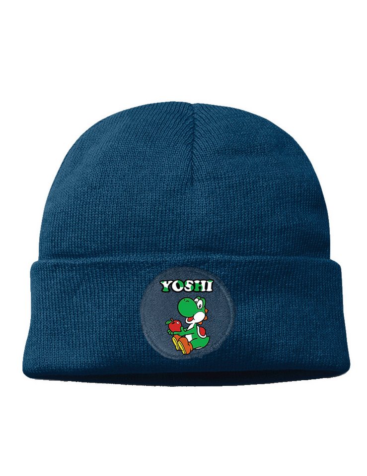 Youth Designz Beanie Yoshi unisex Beanie Mütze mit trendigem Motiv von Youth Designz