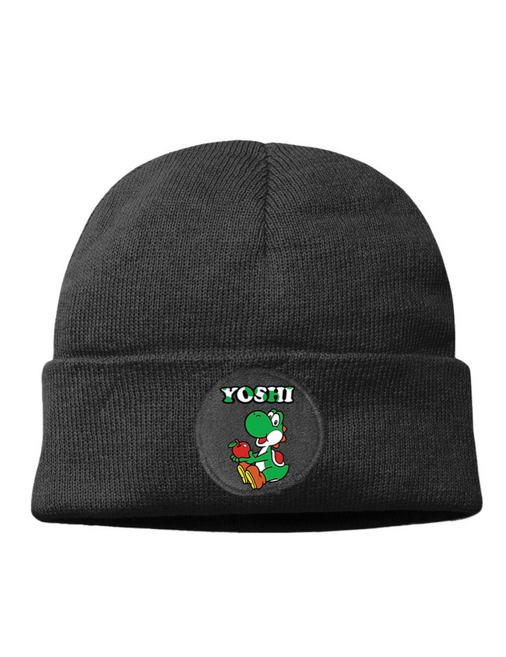 Youth Designz Beanie Yoshi unisex Beanie Mütze mit trendigem Motiv von Youth Designz