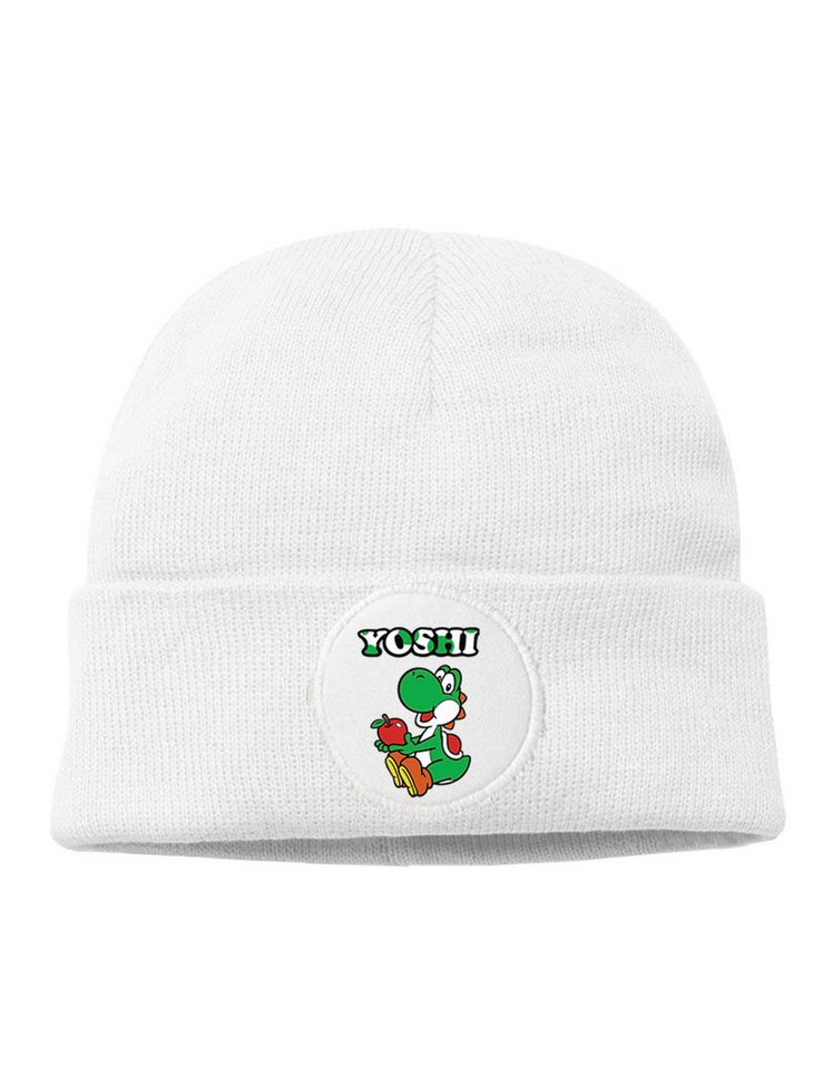 Youth Designz Beanie Yoshi unisex Beanie Mütze mit trendigem Motiv von Youth Designz