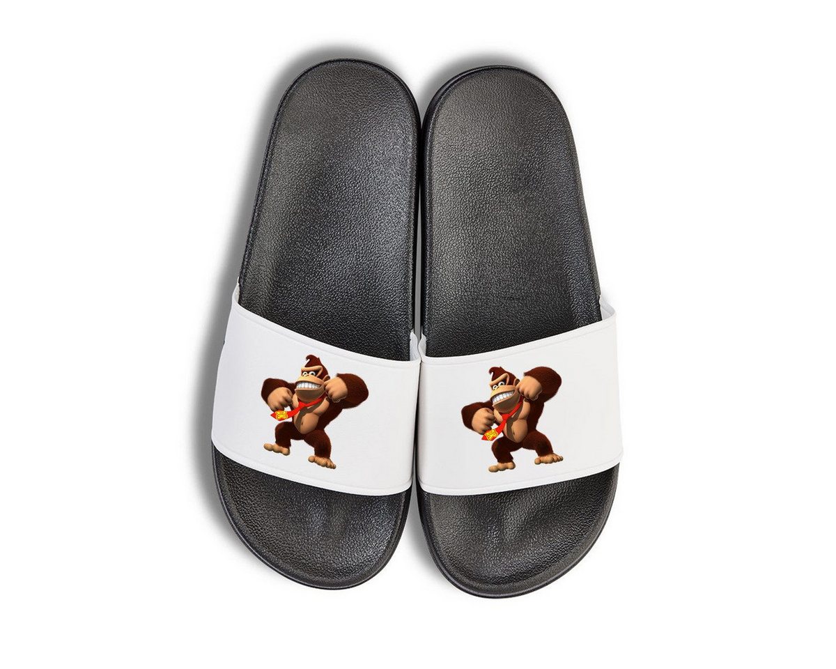 Youth Designz Donkey Kong Unisex Badelatschen Flip Flops Badeschuh mit lustigen Print Für Damen und Herren von Youth Designz